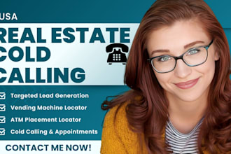 us based cold caller for real estate wholesale, telemarketing and sales