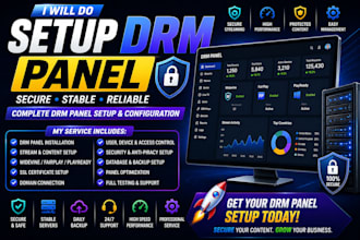do setup drm panel