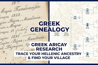 do greek genealogy research and trace your hellenic ancestry
