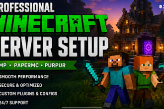 setup your minecraft smp professionally