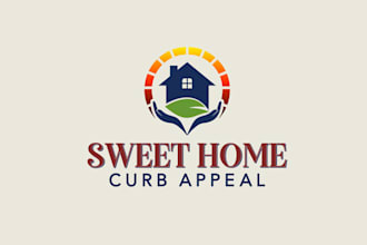 design amazing curb appeal business logo