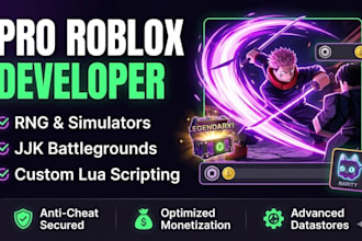 be your roblox game developer, roblox rng, roblox simulation, roblox jjk