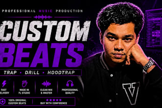 make custom trap, drill, hoodtrap beats