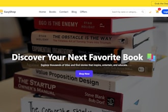 build a modern responsive react vite ecommerce website