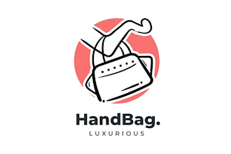 do modern  bag icon logo for your online store with tagline
