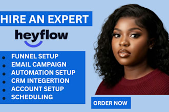design quality high converting heyflow funnel and lead generation form