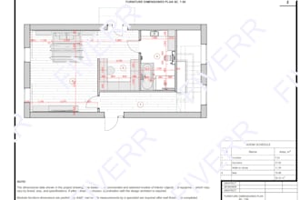 interior architectural drawings documentation