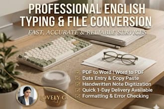 do fast and accurate english typing work