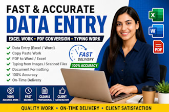 provide professional ms office services