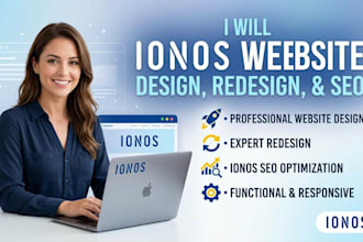 ionos website, ionos website design, ionos website redesign,