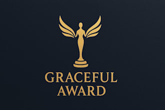 design graceful and fantastic award logo for gaming,youtube,website