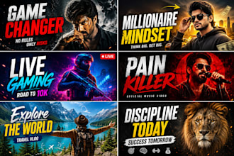 create cinematic youtube thumbnails