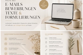 write an optimize german job applications, cvs and cover letters