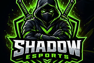 design professional esports gaming mascot logo