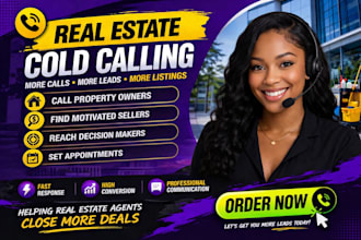 real estate cold calling, real estate cold caller, janitorial cold calling, call