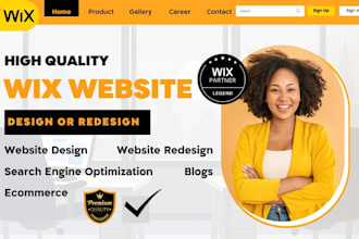 edit wix website fix wix mobile wix  website redesign wix website design revamp