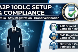 register and setup a2p 10dlc for twilio, SMS compliance and brand verification