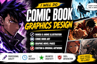 draw manga anime comic book illustration graphic novel art