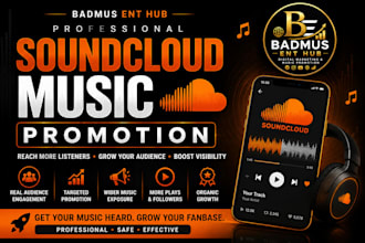 promote your soundcloud music for more listeners, soundcloud album promotion
