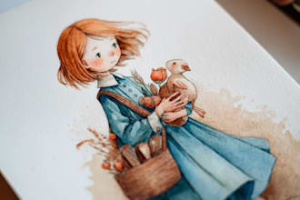 children book illustration and children book illustration