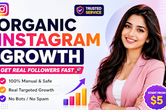 do organic instagram promotion and marketing for fast growth