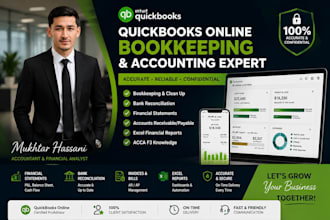 quickbooks online bookkeeping and bank reconciliation