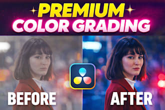 professional color grading extra fast