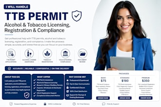 handle alcohol and tobacco licensing, registration, ttb permit