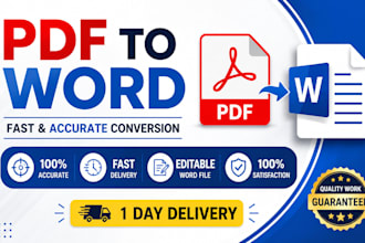 convert PDF to word accurately and quickly