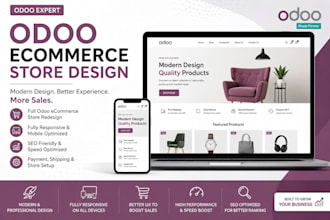 revamp squarespace, odoo, duda, ionos, or square ecommerce website design