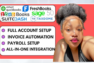 setup quickbooks online zohobooks xero wave freshbooks odoo invoice template