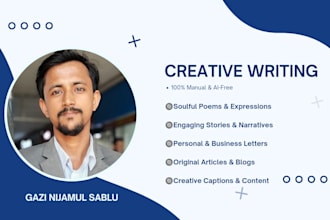 write creative poems and unique stories