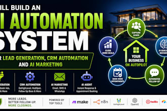 build an ai automation system for lead generation and CRM