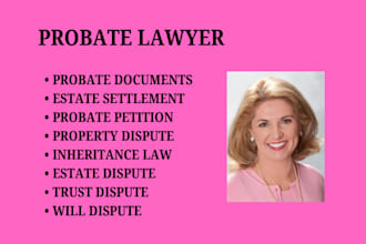 handle probate matters, inheritance claims, trusts, and property disputes