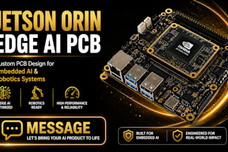 design jetson orin edge ai pcb for embedded ai and robotics systems