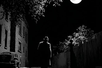 do noir, horror and dark comic book art and illustrations