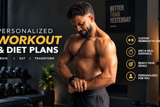 be your online fitness coach and nutritionist