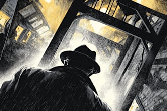 do draw noir, horror and dark comic books art for your story