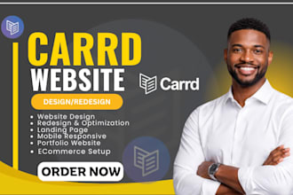 design carrd website carrd landing page redesign carrd website carrd co wix