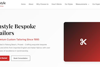 build a modern responsive front end website