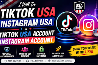 do tiktok usa , instagram usa , tiktok usa account and instagram