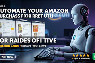 create auto purchase bot, lazada bot, auto checkout bot, pokemon bot