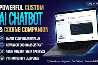 build a custom ai chatbot saas web application