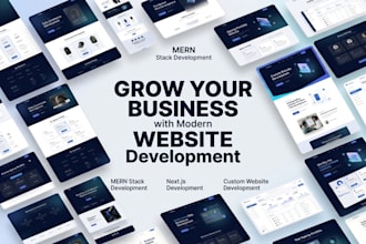 develop a premium custom website for business that converts, as a web developer