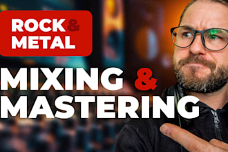 do mixing and mastering of your rock or metal song