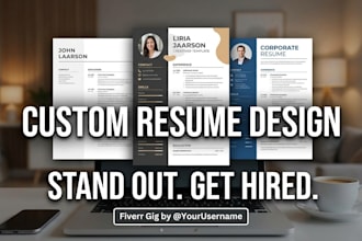 design you a custom resume