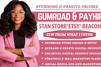 do payhip store, payhip website, gumroad, gumroad promotion, beacons ai, gumroad