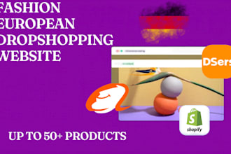 create high performing german shopify dropshipping website via aliexpress dsers