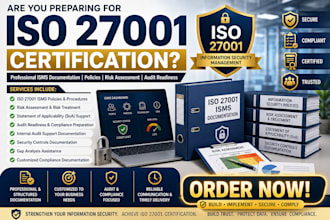 create iso 27001 isms policies risk assessment audit readiness documents