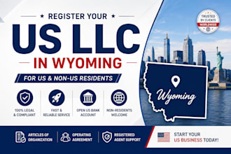 register us llc in wyoming for us resident and non resident
